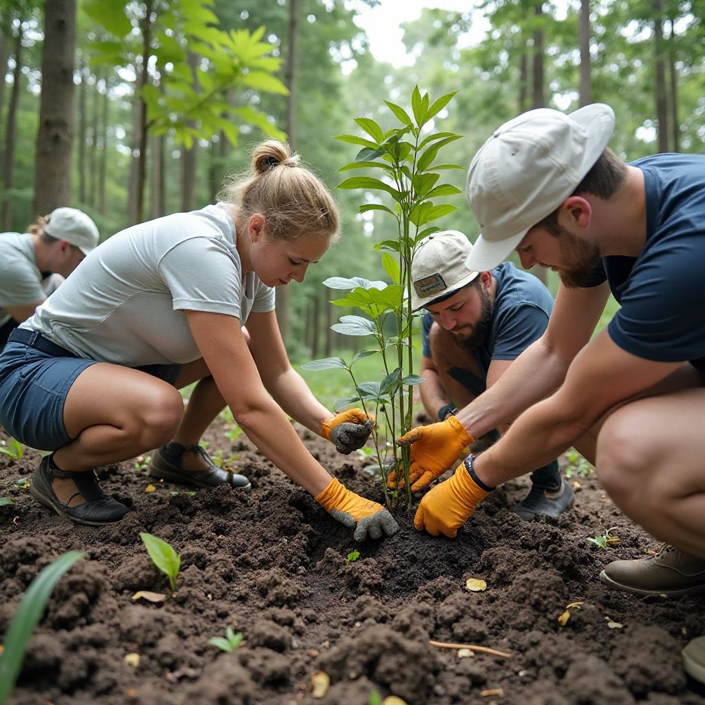 Conservation project participation