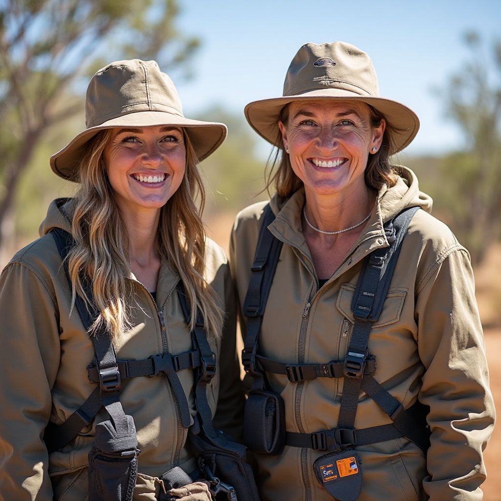 Professional adventure guides team