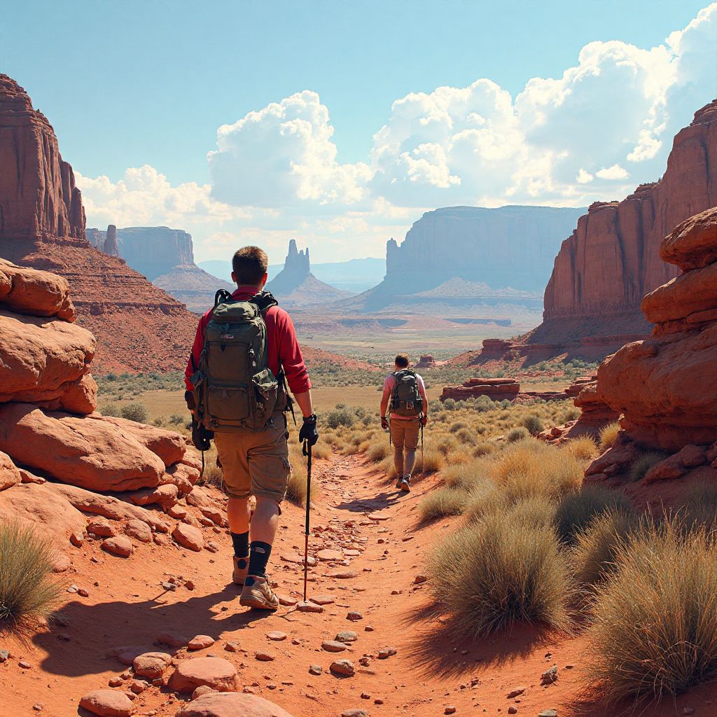 Outback hiking adventure